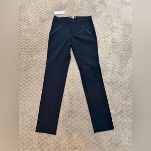 Rebecca Taylor Black Straight Leg Pants